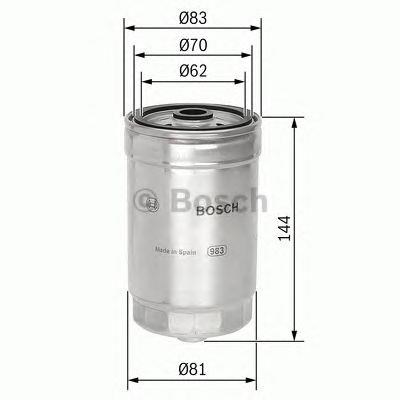 FILTRO CARBURANTE ALFA ROMEO: ALFA 147/156/166; CITROEN
