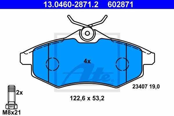 PASTIGLIE FRENO CITROEN C3