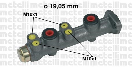 POMPA FRENO FIAT CINQUECENTO 03.92-07.99,SEICENTO 03.98