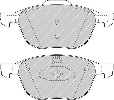 PASTIGLIE FRENO FORD FOCUS C MAX-FOCUS II-KUGA /MAZDA 3-5