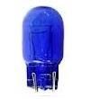 KIT 2 LAMPADE 12V 5/21W VETRO BLU