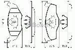 PASTIGLIE FRENI ANTERIORE VW POLO - CORDOBA - GOLF III